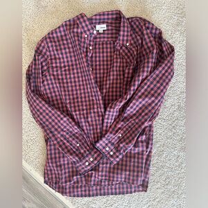 Men’s Checked Button Down